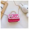 Flower Decoration Crossbody Bags Mini Shoulder Bag New Kid's Handbag  Girls