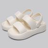 Fashion Slippers for women in summer 2025 EVA sandals with a poop like feel  Two pairs of soft soled bathroom thick soled sandals