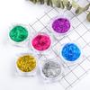 Mtssii 1g Colorful Shiny Laser Strip Irregular Paillettes Sequin Flakes Dust Nail Art Manicure Decor