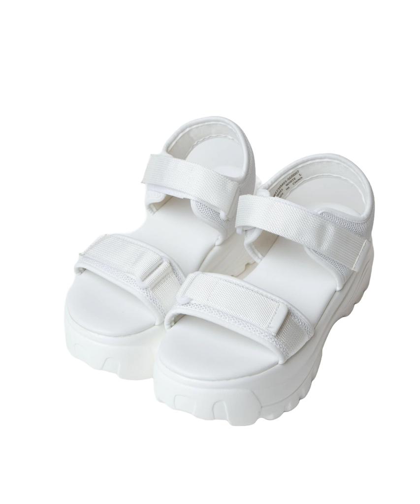WEGO Platform Size Type Platform Thick Comfortable for and Beach Perfect for and Women's Sandals, White, L, A, Sandals, Sole, Street, Sports, Casual,