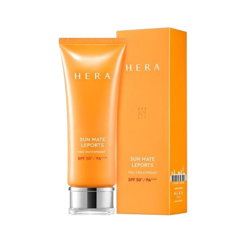 HERA Sun Mate Leports Pro Waterproof Sunscreen SPF50+ PA++++ 70ml – Sweat & Water Resistant Outdoor Sun Cream 70ml