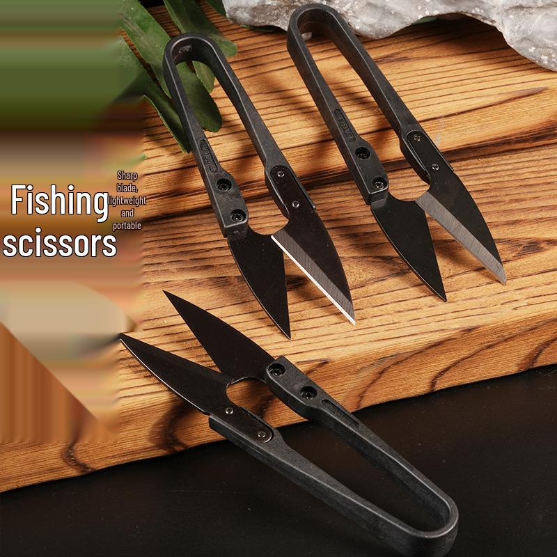 Multifunctional Mini Fishing Scissors: Stainless Steel Line Cutter & Tackle Tool