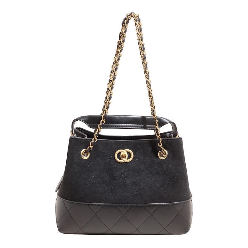 

2025 Elegant Chain Tote: Luxury Versatile Shoulder/Crossbody Handbag 25*10*19