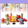 Entzückendes 6-teiliges Spongebob Schwammkopf Figurenset Perfekt für Sammler und zur Dekoration