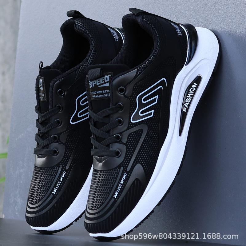 

Мужская обувь осень и зима новые кожаные водонепроницаемые спортивные туфли модная повседневная обувь универсальные нескользящие износостойкие дезодорирующие кроссовки 42