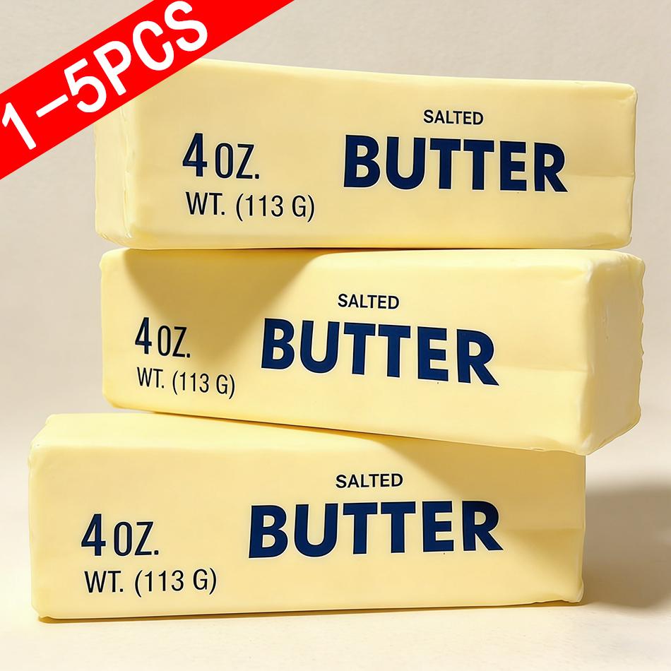 1Pcs Random Color1-5Pcs Butter Stick Squishy Toy Slow Rising Squeeze Toy Butter Bar Brick Squishy Fidget Toy Anti Stress Releas