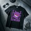 Yk Gengar Kids T Shirt Unisex Women Cotton Short Sleeve Tee Anime Print Tops Streetwear Parentchild Clothing