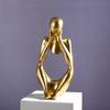 1pc Thoughtful Character Statue Ornament Decorative Figurine Office Desk Decoration Art Sculpture Gifts Home Decor Accessories