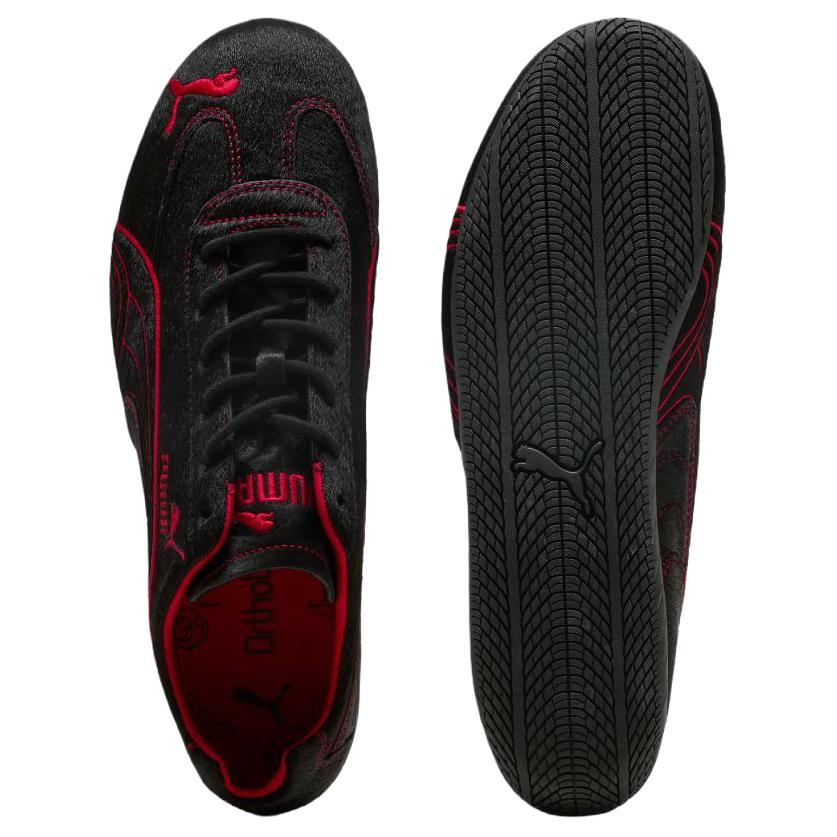 Puma Speedcat Casual Shoes Unisex Black Red 404590-01