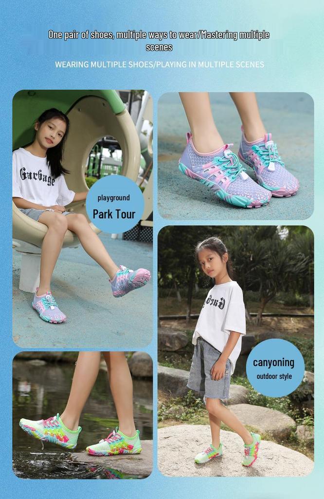 Unisex Breathable Non-slip Water Shoes for Outdoor Beach and Fitness Activities