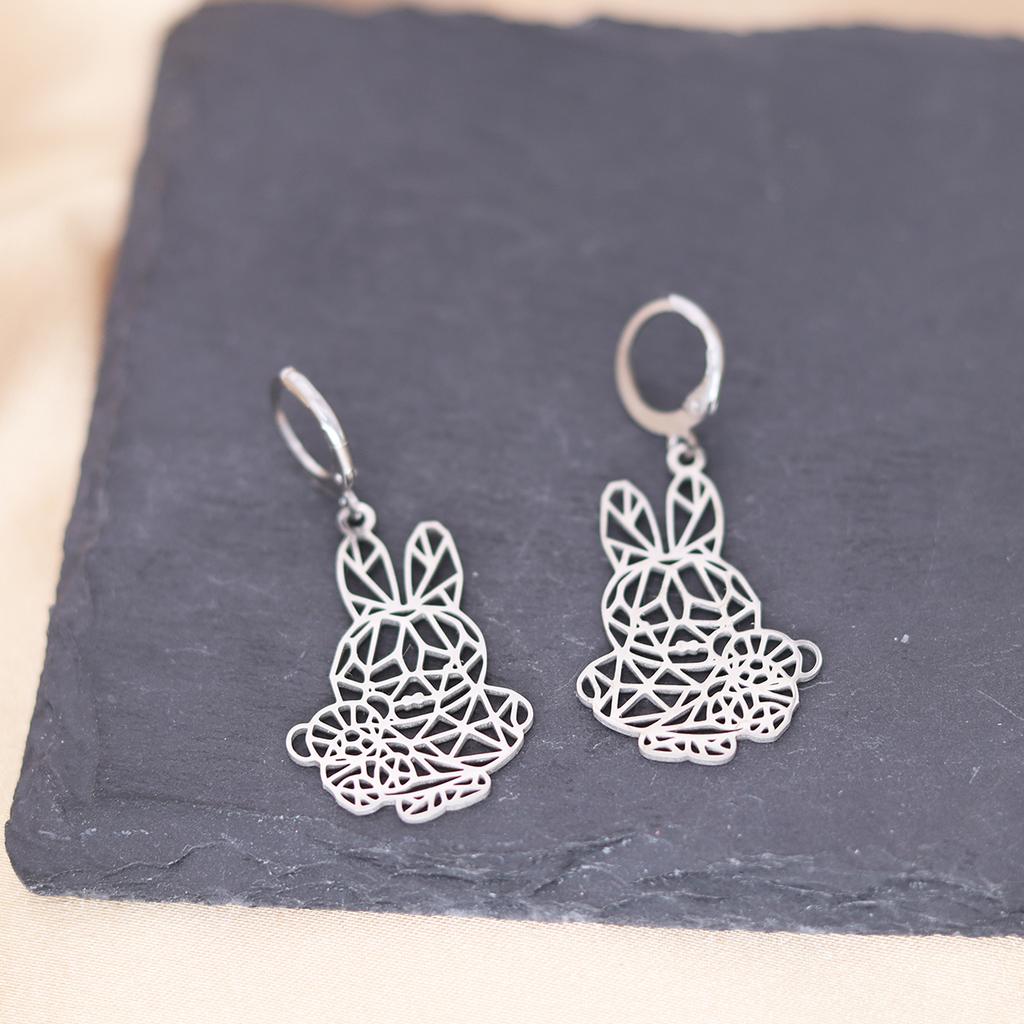 Kinitial Stainless Steel Gate To The Sky Raindrop Cloud Galaxy Solar System Ufo Ghost Earrings For Women Trendy Piercing Jewelry