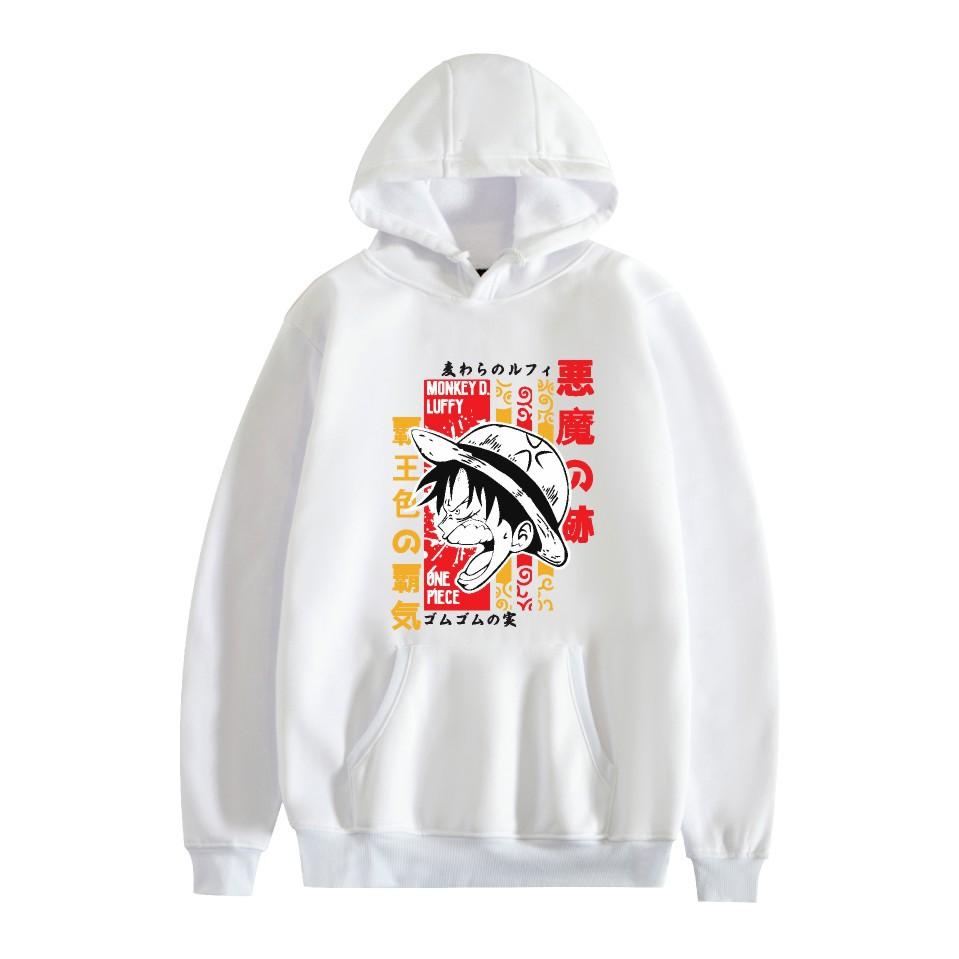Unisex Cosplay Hoodie Pullover Women Men ONE PIECE Anime Hooded Sweatshirt Costume