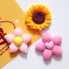 Korean Cute Cartoon 3D Flower Phone Holder Griptok Support For IPhone 14ProMax Samsung Folded Finger Ring Grip ToK Stand Bracket