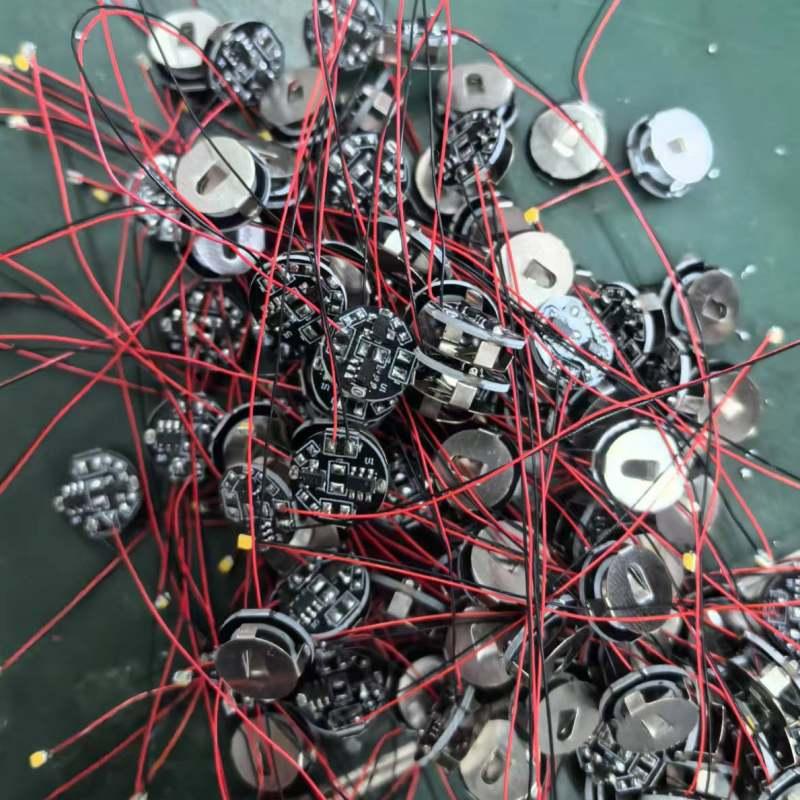 1 Piece Wired Led Magnetron Light Model With Battery Magnetic Control Lamp Diy Car Toys Lighting Making Diorama Materials Parts