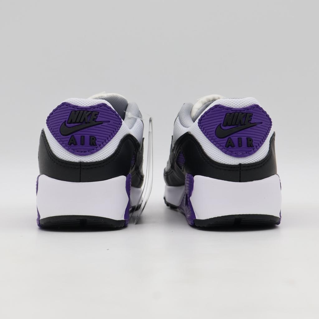 DH8010-110 Nike Air Max 90 White Black Wolf Grey Iron Grey (Women's)