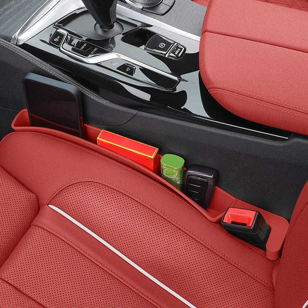 2025 New 2PCS Car Seat Gap Storage Box Fill Auto Seat Gaps To Prevent Cell Phones From Falling Universal Tool Kit Accessories