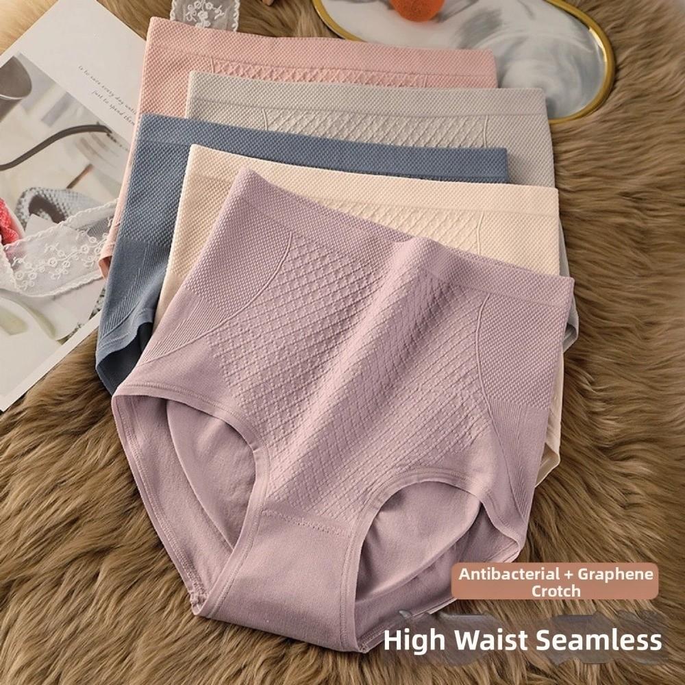 Belly Contracting Postpartum Body Shaper High Waist Tummy Control Underwear  Lady
