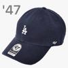 Used 47BRAND CLEAN UP LA DODGERS MINI LOGO NYC Navy 47 Brand Dodgers Cap