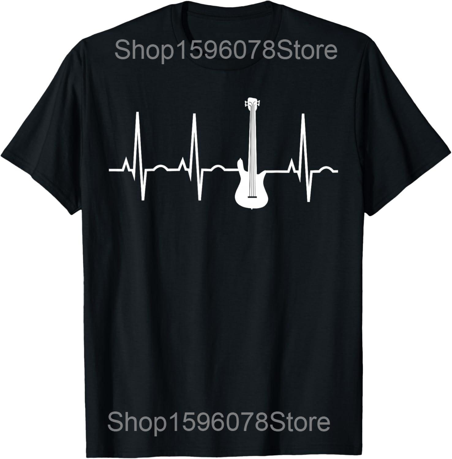 Praise Him Christian Worship Bass Guitar Player Musicians T Shirts Great Gift Idea Christmas Tee Short Sleeve Loose Clothing S