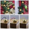 Loud Christmas Door Bell Metal Wind Chime Mini Brass Bells Christmas Tree