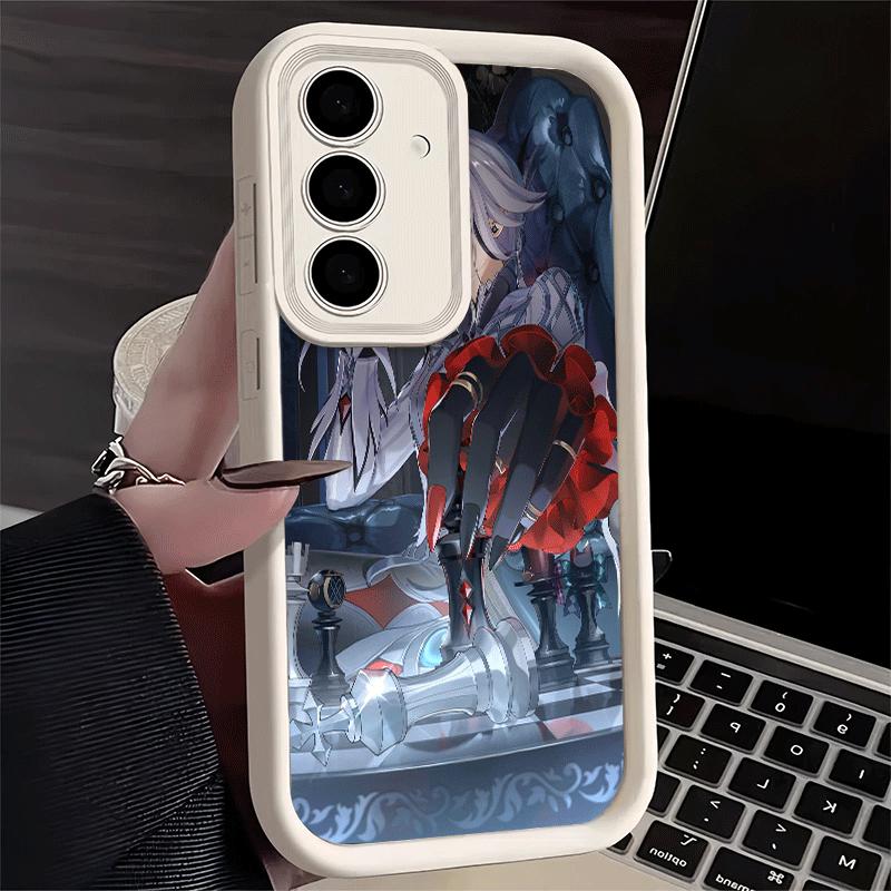 Phone Case for Samsung Galaxy S26 S25 Ultra S24 FE Genshin Impact Arlecchino Shell S23 Plus S22 + S21 S20 5G Soft Silicone Funda