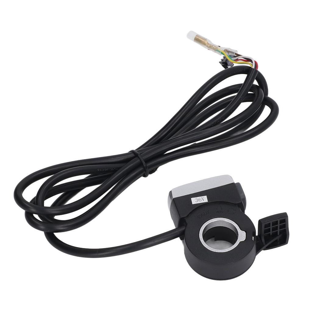 106DX Thumb Throttle for Electric Bike Scooter with Switch Battery Status Finger Throttle