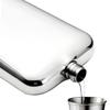 Gift for Men Carry Thicken Hip Flask Stainless Steel Retro Personalized Hip Flask Portable Groomsmen Bottles Kitchen Supplies