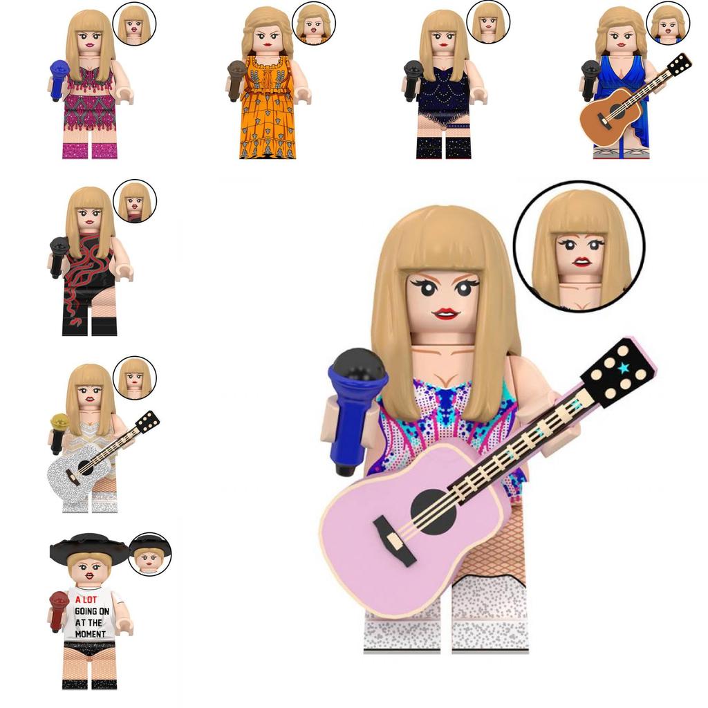 Taylor Swift Educational Building Blocks For Kids With Diy Assembly For Creative Play
