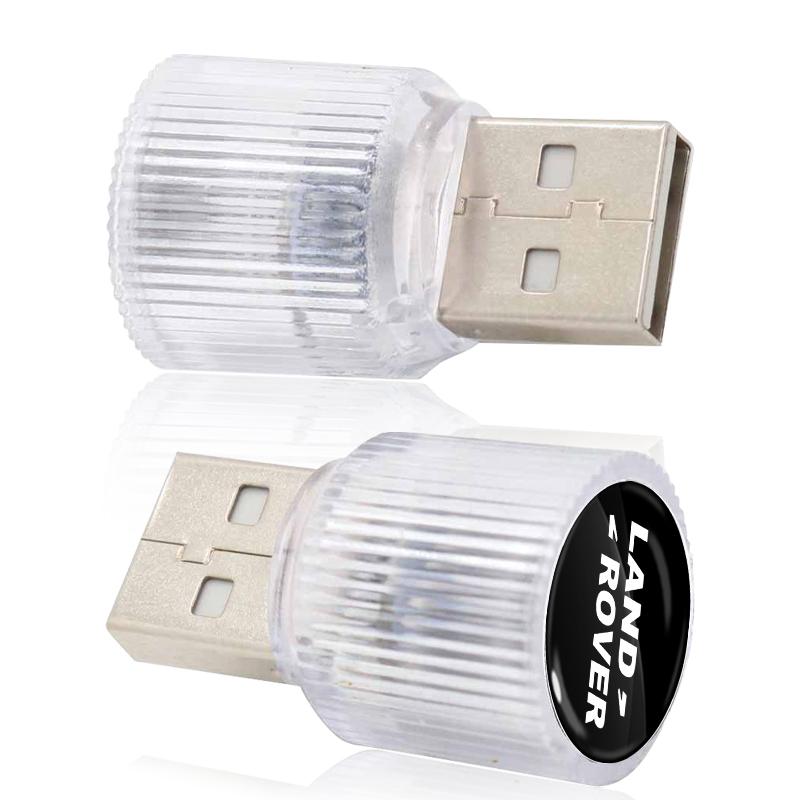 Auto Mini USB LED Umgebungslicht Stecker Dekorative Atmosphärenlampe für Land Rover Range Rover Defender Freelander Discovery 1 2 3 Evoque Rover L322 L405