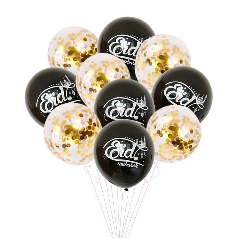 

Eid Mubarak Latex Balloon Ramadan Decorations For Home Air Globos Islamic Muslim Party 2025 Ramadan Kareem baloon Gifts Eid 12INCH