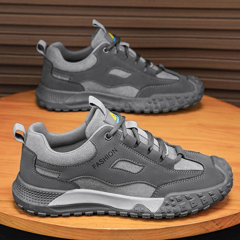 

Autumn new trendy shoes casual shoes sports shoes fashion casual men s lace-up mesh men s shoes dad shoes 45