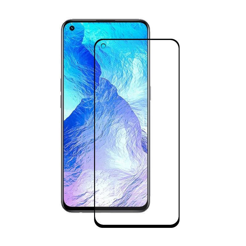 Película Templada Anti-Caída de Borde Negro para Realme GT Master Edition (RMX3361)