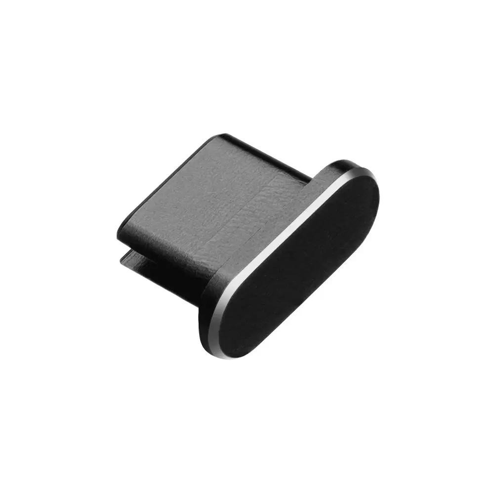 Metal Anti Dust Charger Dock Plug Micro/Type C/IOS Charging Port Stopper Cap Cover for iPhone 13 Pro Max Samsung Galaxy S22