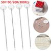 100/200/300 Stück DIY Gerade Stecknadeln Glänzende Korsagenstecknadeln Stecknadeln für Brautsträuße Blumensträuße