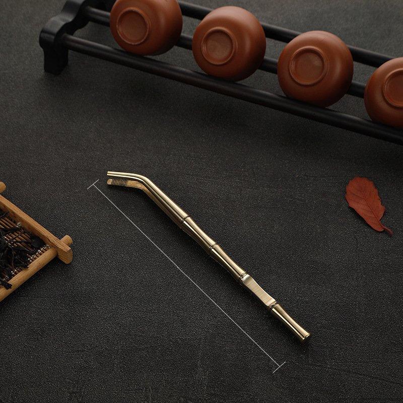 Набор латунных бамбуковых щипцов для чая