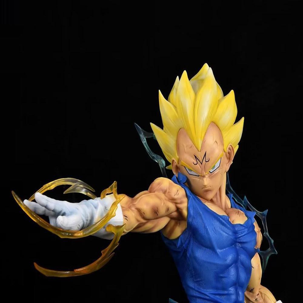 Anime Dragon Ball Z Gk Figure Majin Vegeta Standing Figurine Pvc Action Statue Collection Model Toys Children Birthday Gifts