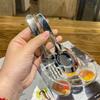 Compact Stainless Spoon And Fork Set For Kids Short Handles Ideas For Snacks Sweets Baby Supplementary Food Spoon
