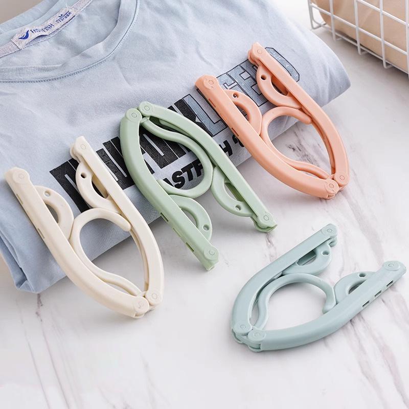 

Портативная складная вешалка для одежды с прищепками - Идеально подходит для путешествий и деловых поездок