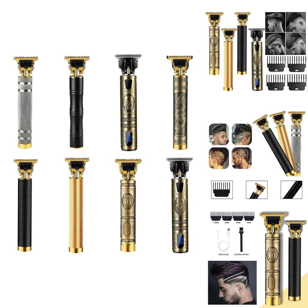 Lightweight Professional Hair Clippers Cordless Trimmer With Usb Fast Charging