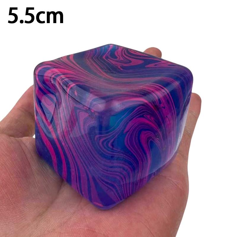 Ice Cube Maltose Decompression Toy Ice Cube Fidget Toys Squeeze Toy Anti-Stress Sensory Toy Pinch For Kids Adults Gift