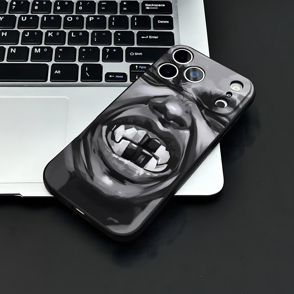 Bully Kanye West Phone Case For IPhone 17 Air 16 E Pro Max 15 14 13 Mini 12 Pro 11 Max Plus Black Soft Shell
