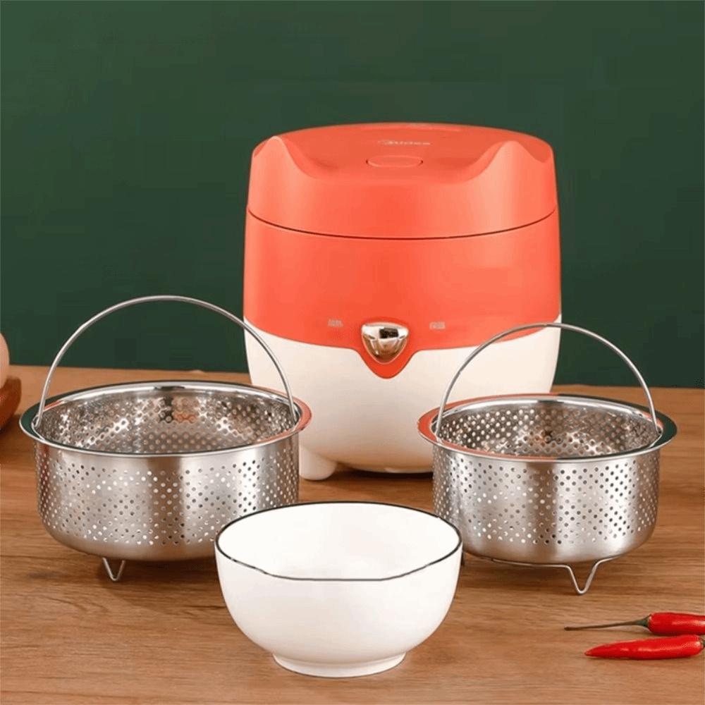 Stainless Steel Food Steamer Rack Water Resistant Rice Cooker Basket  Pressure Cooker