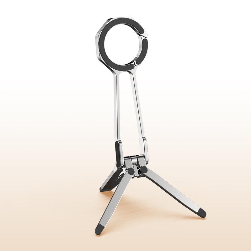 2026 Germany New Mobile Phone Magnetic Holder with 360° Rotation, Spring Buckle, and Portable Design