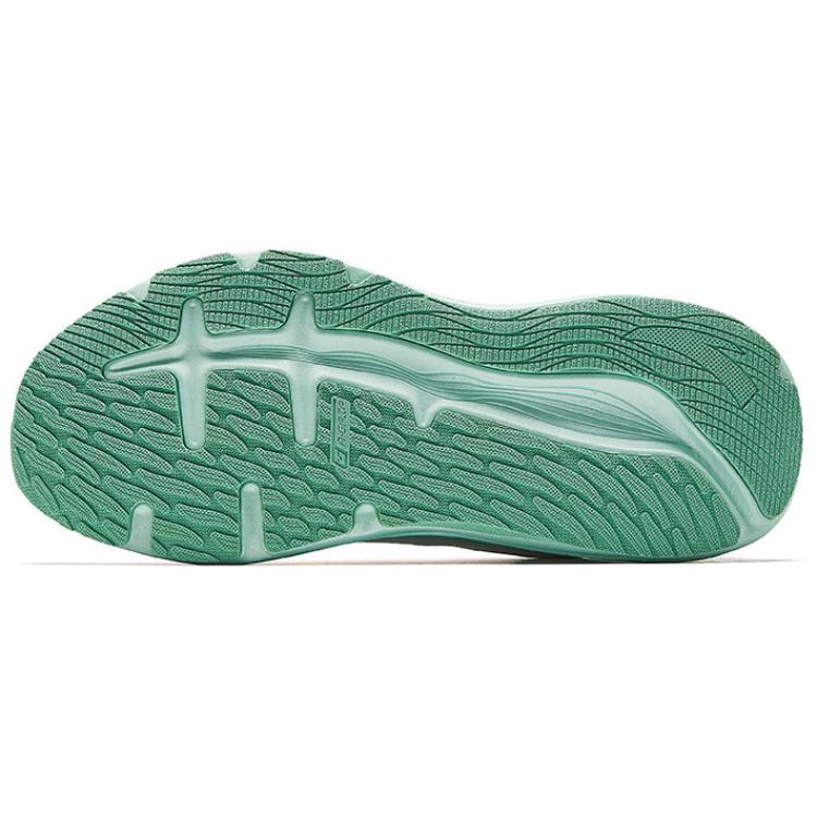 Anta Travel Step 2 Comfortable Versatile Non-Slip Wear-Resistant Low-Top Casual Running Shoes Women Sneaker White Green 122525546-4