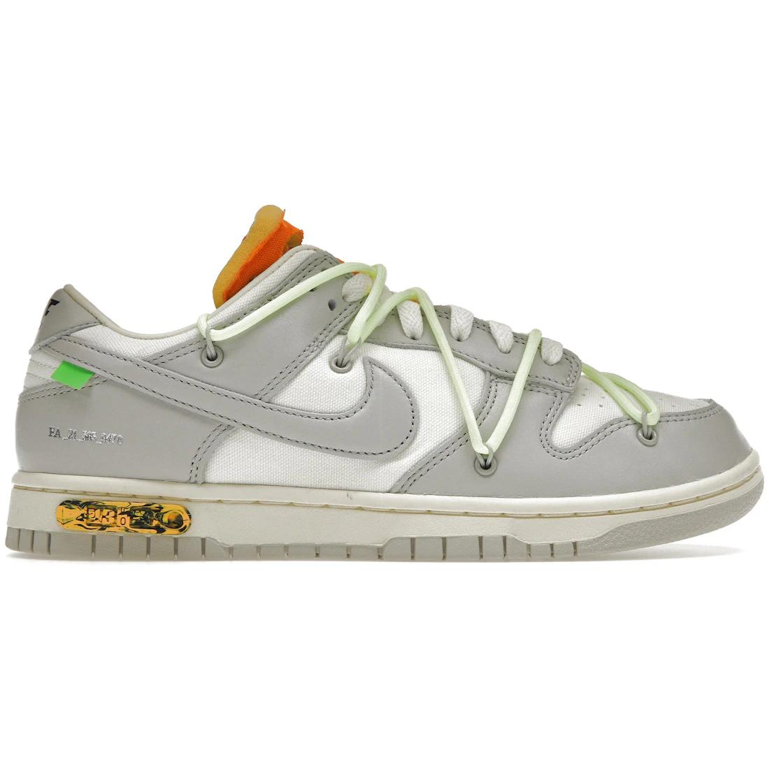 

Кроссовки Nike Dunk Low Off-White Lot 43(DM1602-128) 38
