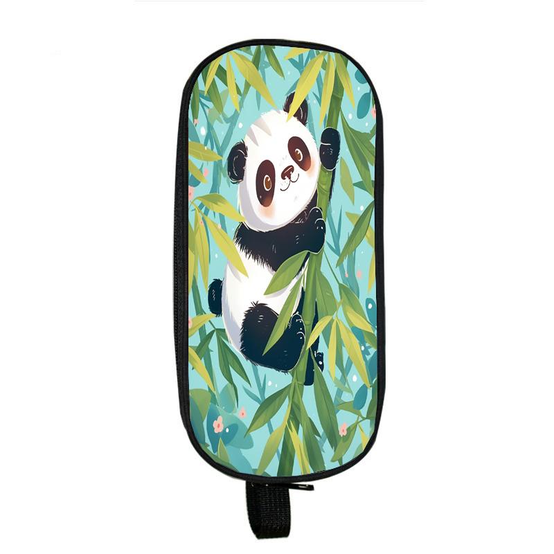 Capybara Cat Dog Pencil Cases Horse Tiger Panda Pencil Bag Wolf Pouch Holder Box for Girls Office Student Stationery Organizer School Supplies