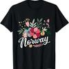 T-shirt Montagnes Pays Scandinave Norvège