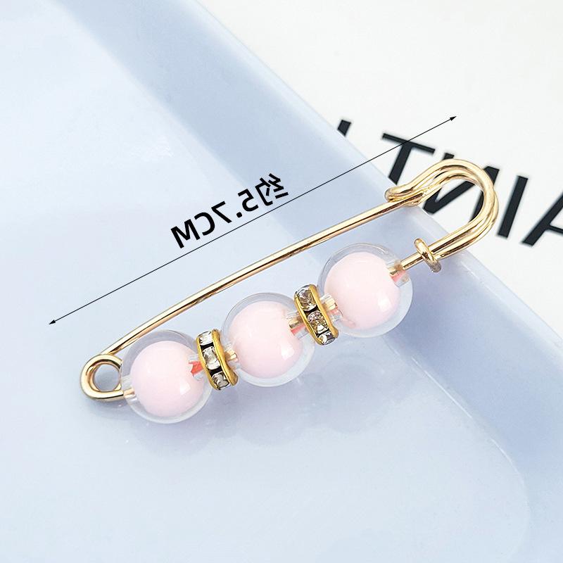 Waist Pin Accessory Brooch for Adjusting Clothing Fit and Preventing Exposure