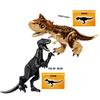 Jurassic World 2 Brutal Raptor Byggeklosser Dinosaur Murstein Tyrannosaurus Indominus I-Rex Sett sammen Dino Barneleker