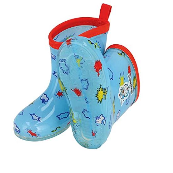 Skater Rain Cinnamoroll and Sanrio Design with Reflective RIBT2 Children's Boots, Tape, 16cm,